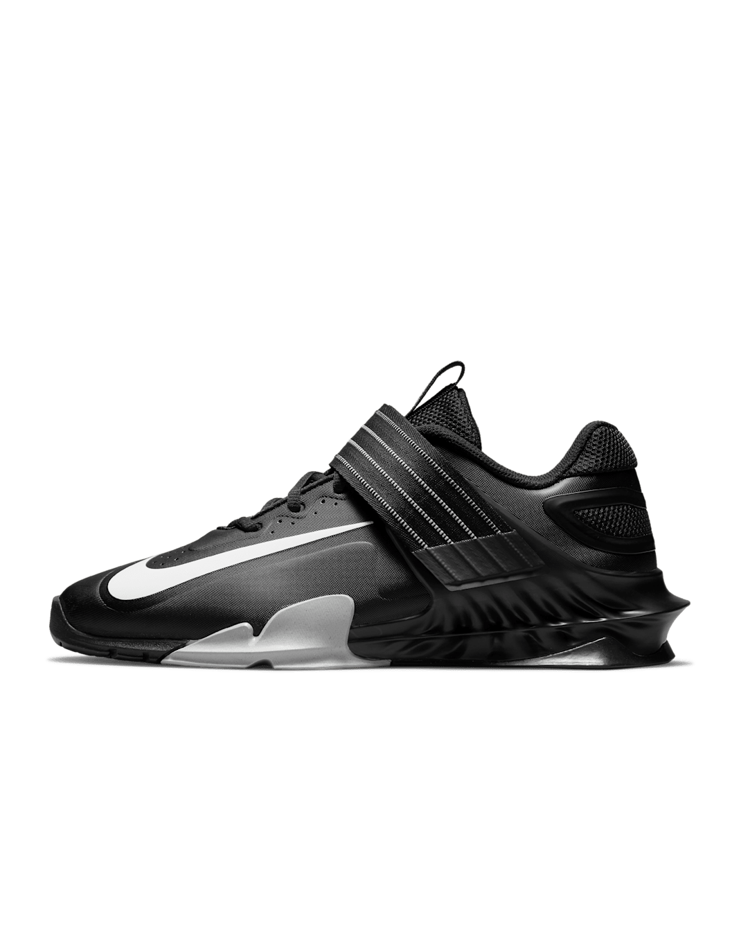 Nike Savaleos Weightlifting Shoes - Black/Grey Fog/Laser Orange/White