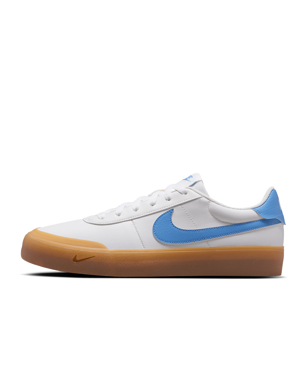 Nike Court Shot Men's Shoes - Sail/Gum Light Brown/White/Blue Beyond