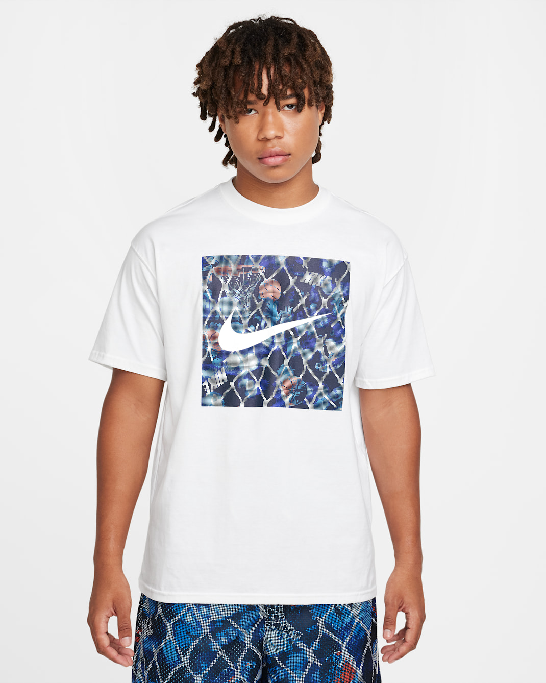 Nike Men's Max90 Basketball T-Shirt - White