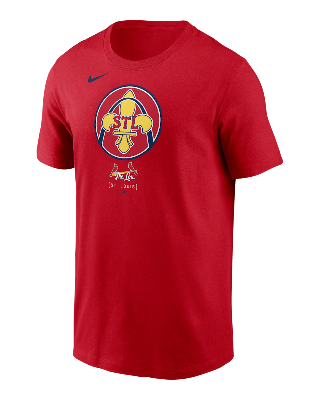 St. Louis Cardinals City Connect Logo Men's Nike MLB T-Shirt - Red