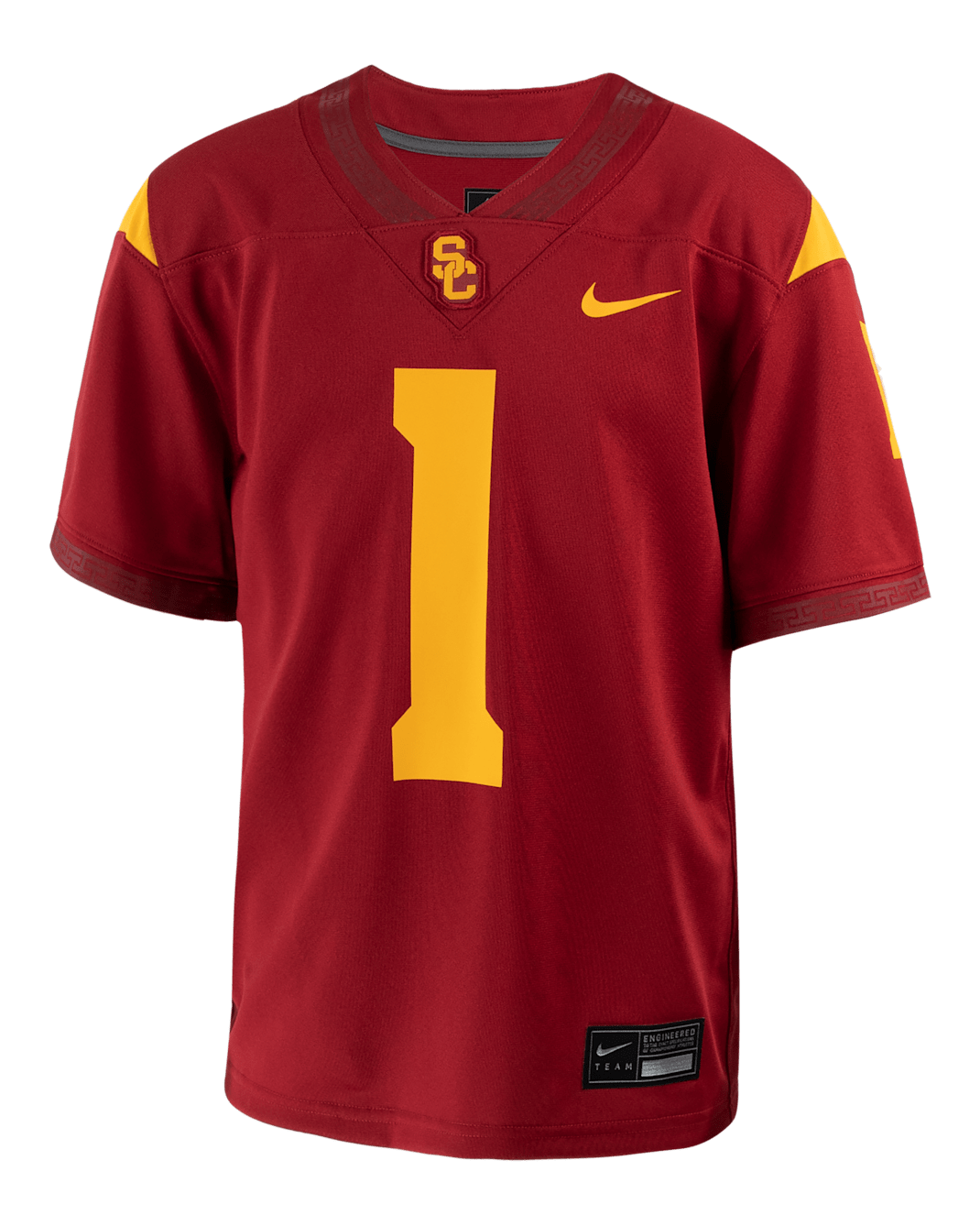 USC Big Kids' Nike College Football Replica Jersey - Team Crimson
