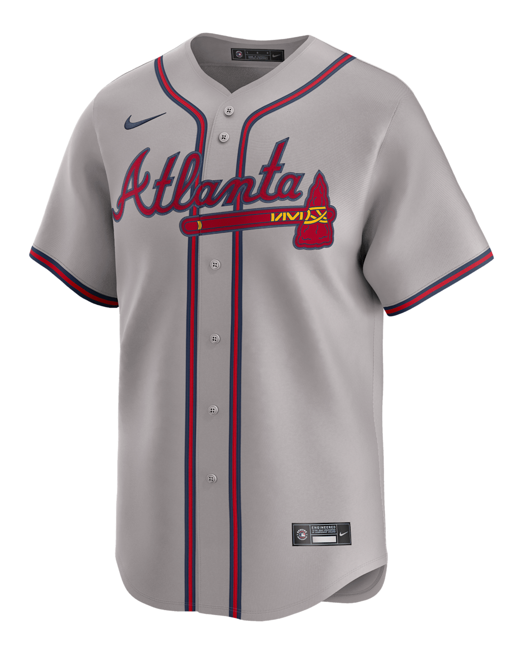 Ronald Acuña Jr. Atlanta Braves Men's Nike Dri-FIT ADV MLB Limited Jersey - Grey
