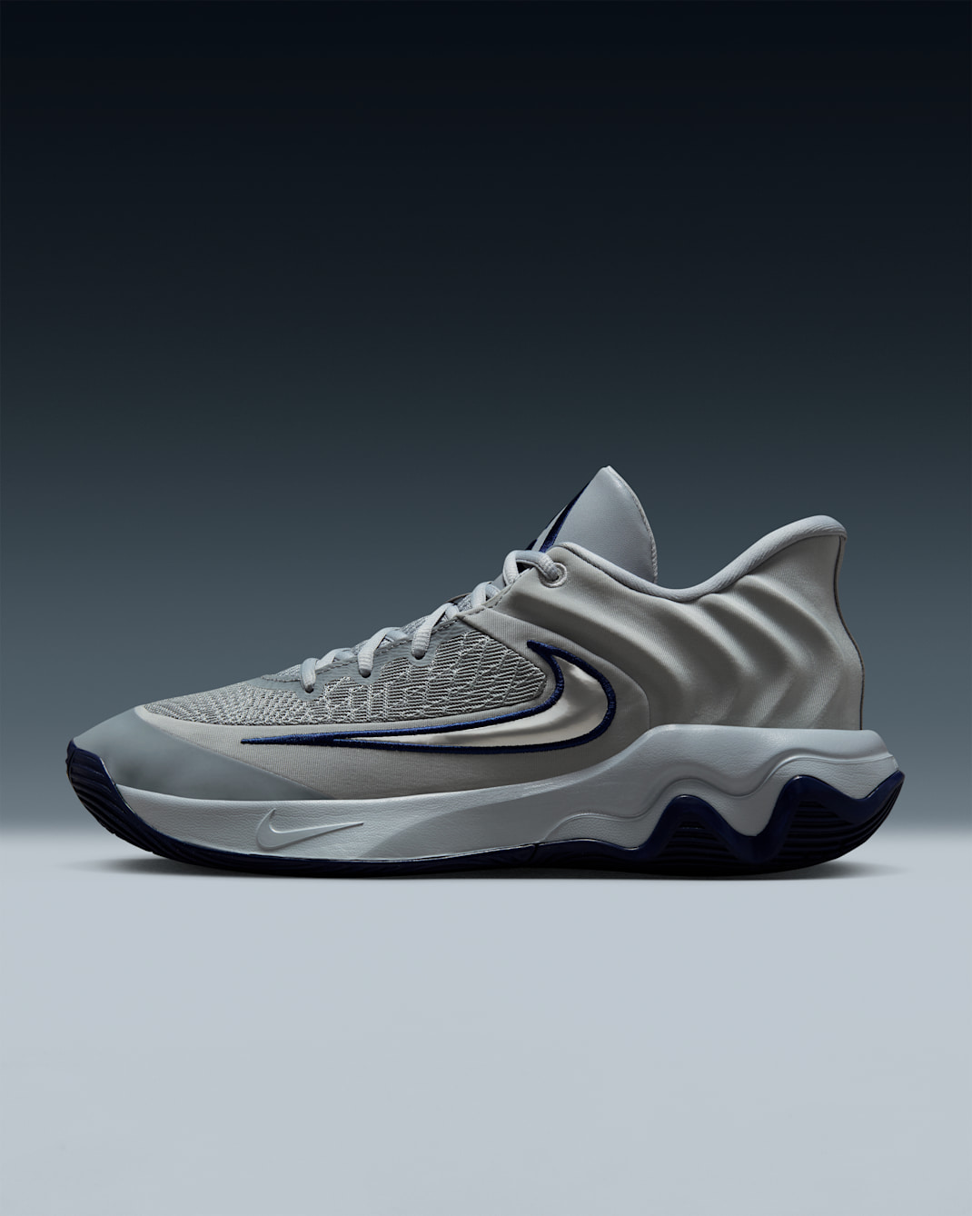 Giannis Immortality 4 Basketball Shoes - Wolf Grey/Pure Platinum/Midnight Navy/Metallic Platinum