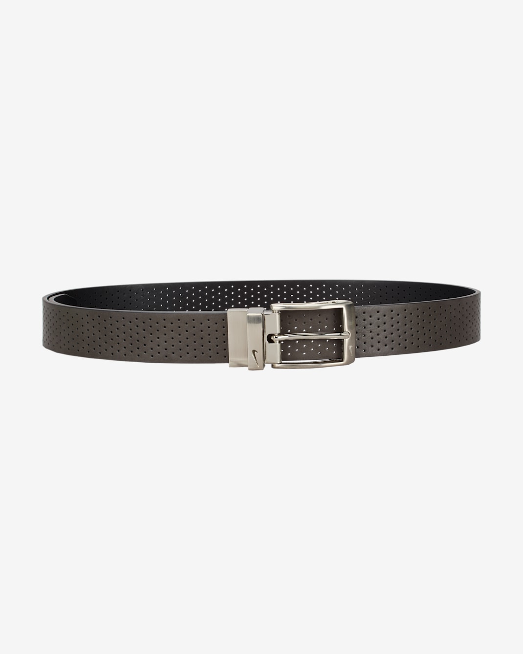 Cinturón reversible perforado para hombre Nike - Gris