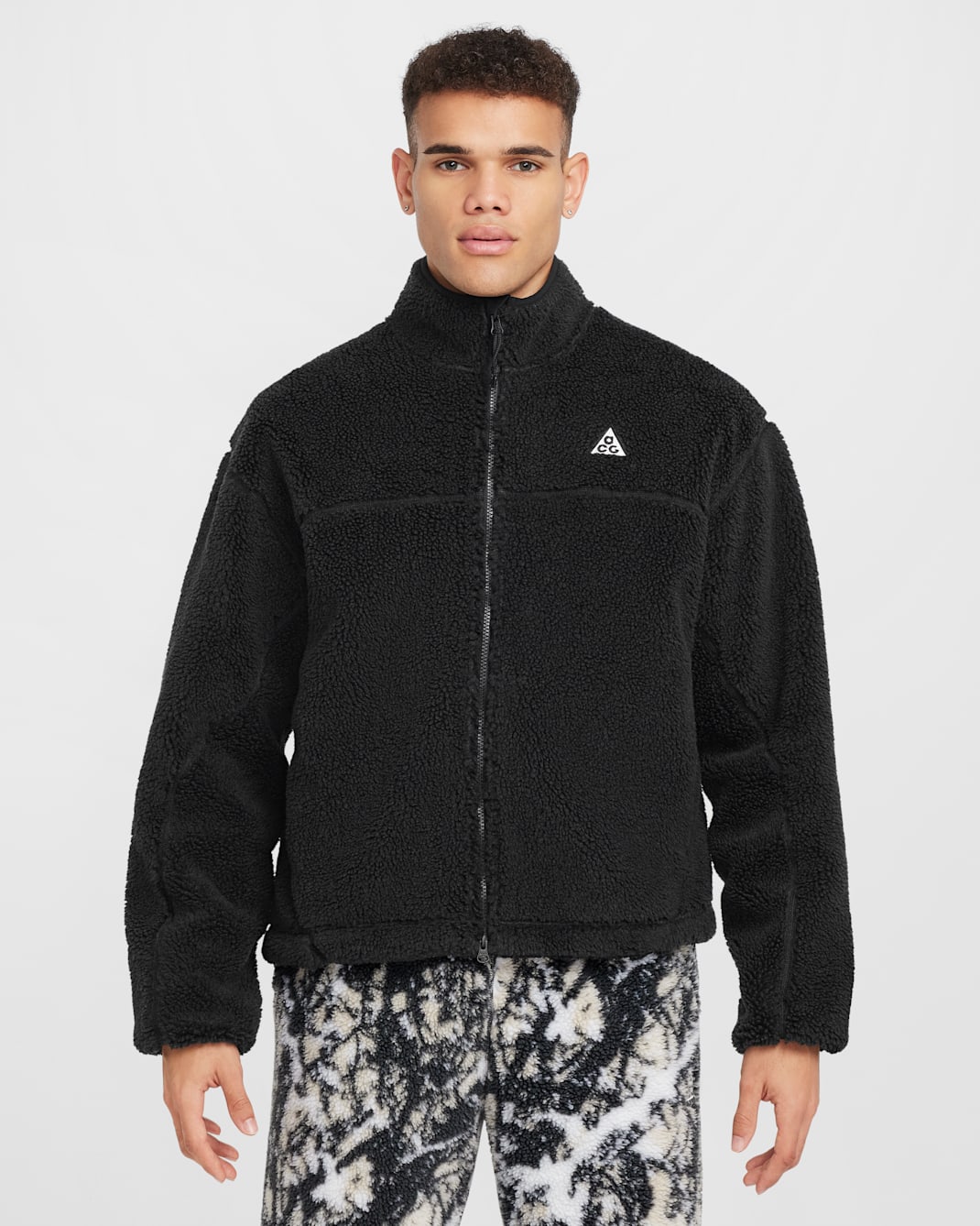 Nike ACG 'Canwell Glacier' Men's Therma-FIT ADV Windproof Jacket - Black/Black/Summit White