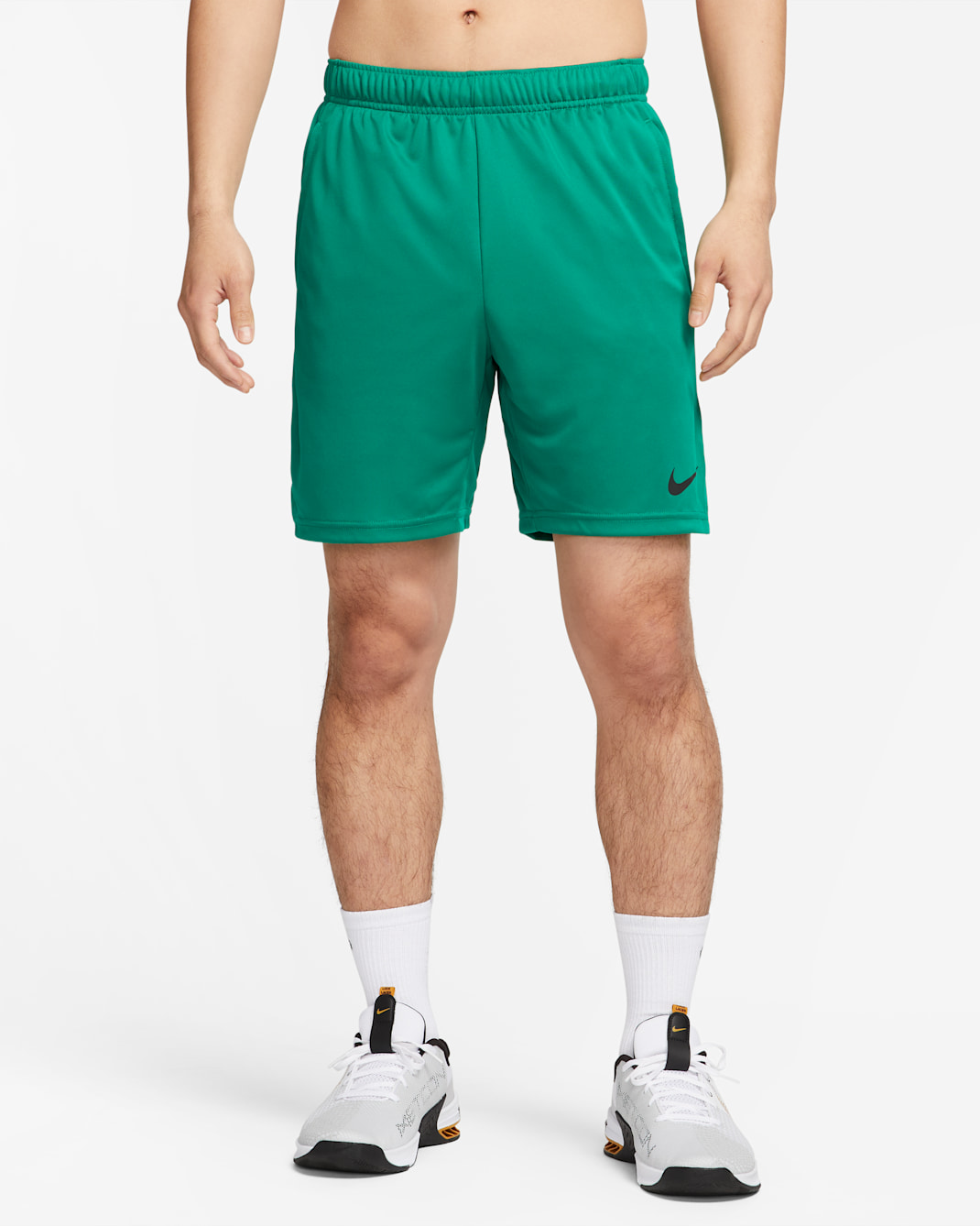 Nike Dri-FIT Epic Men's Knit Training Shorts - Malachite/Black
