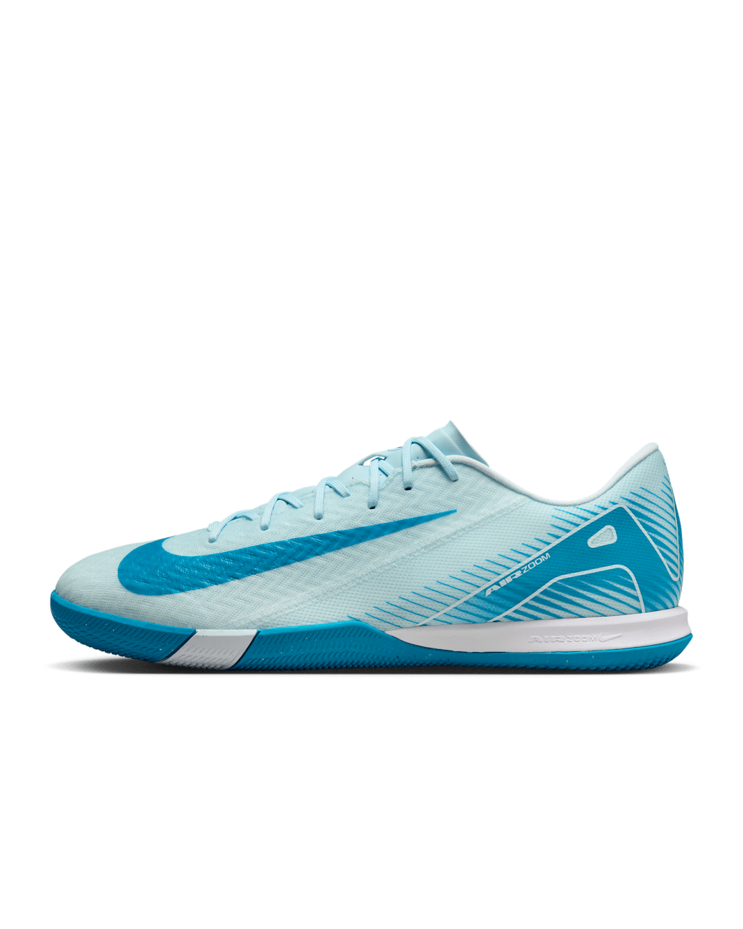 รองเท้าฟุตบอลไม่หุ้มข้อสำหรับสนามในร่ม/คอร์ท Nike Mercurial Vapor 16 Academy - Glacier Blue/Blue Orbit