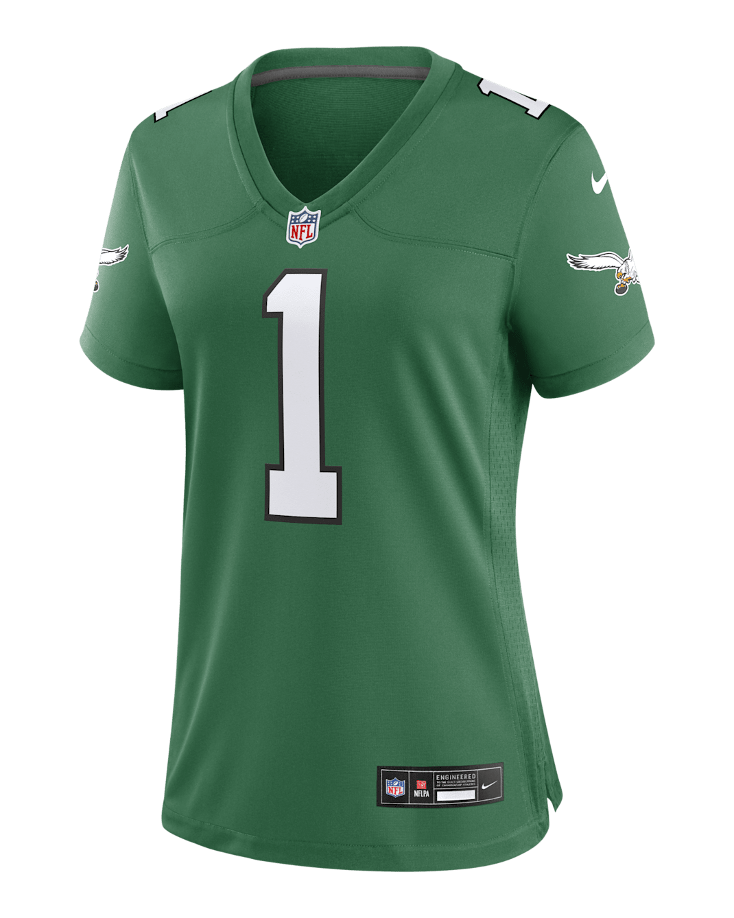 Jalen Hurts Philadelphia Eagles Women's Nike NFL Game Football Jersey - Kelly Green