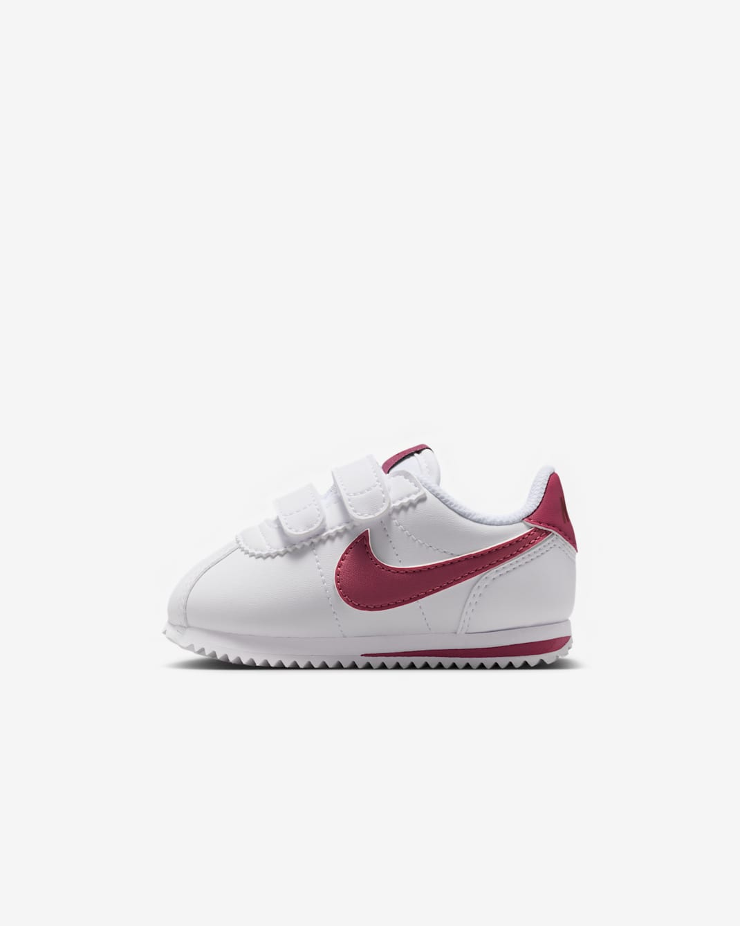 Tenis para bebé e infantil Nike Cortez - Blanco/Rojo team/Remolacha dulce