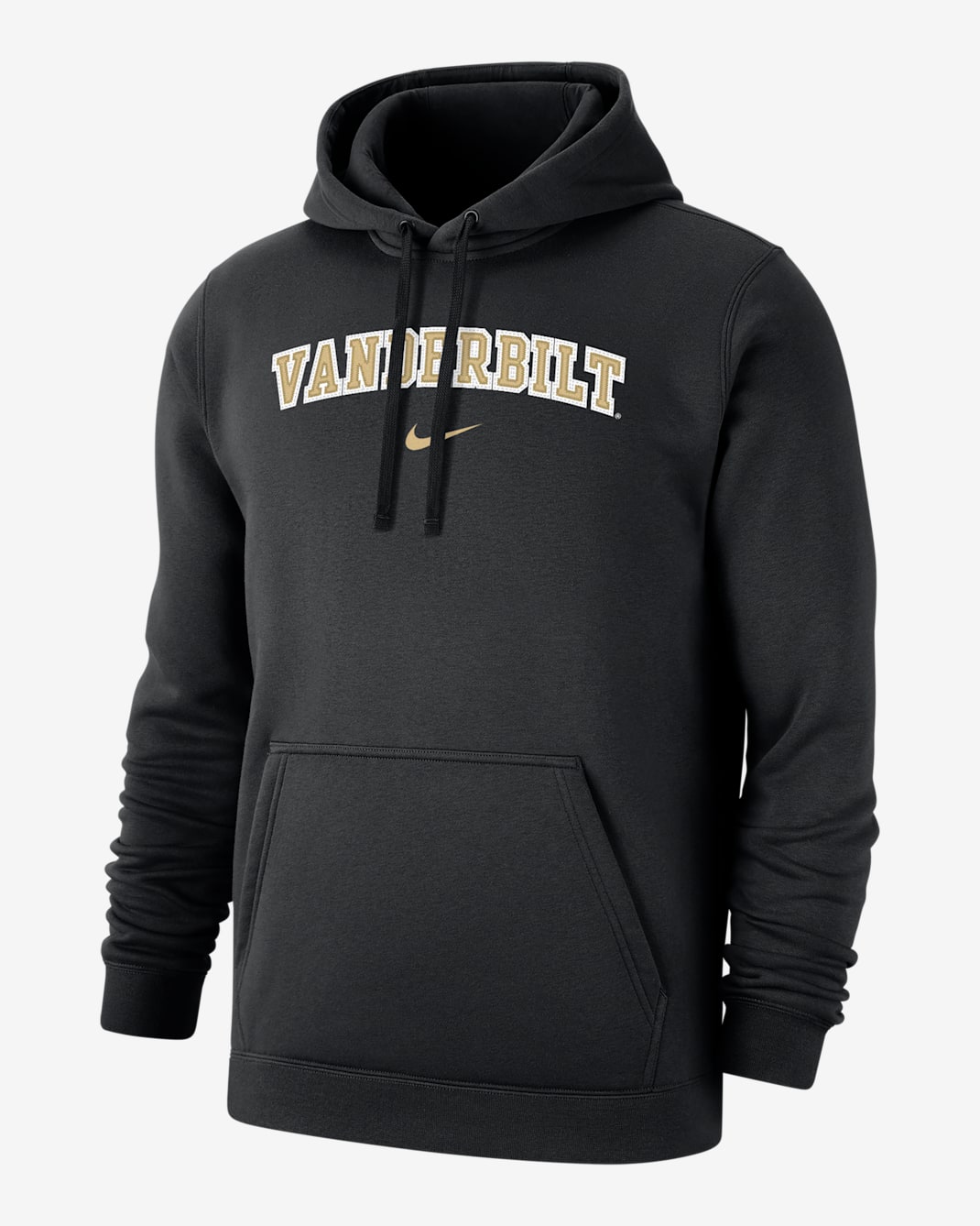Vanderbilt Club Fleece Men's Nike College Arch 365 Hoodie - Black