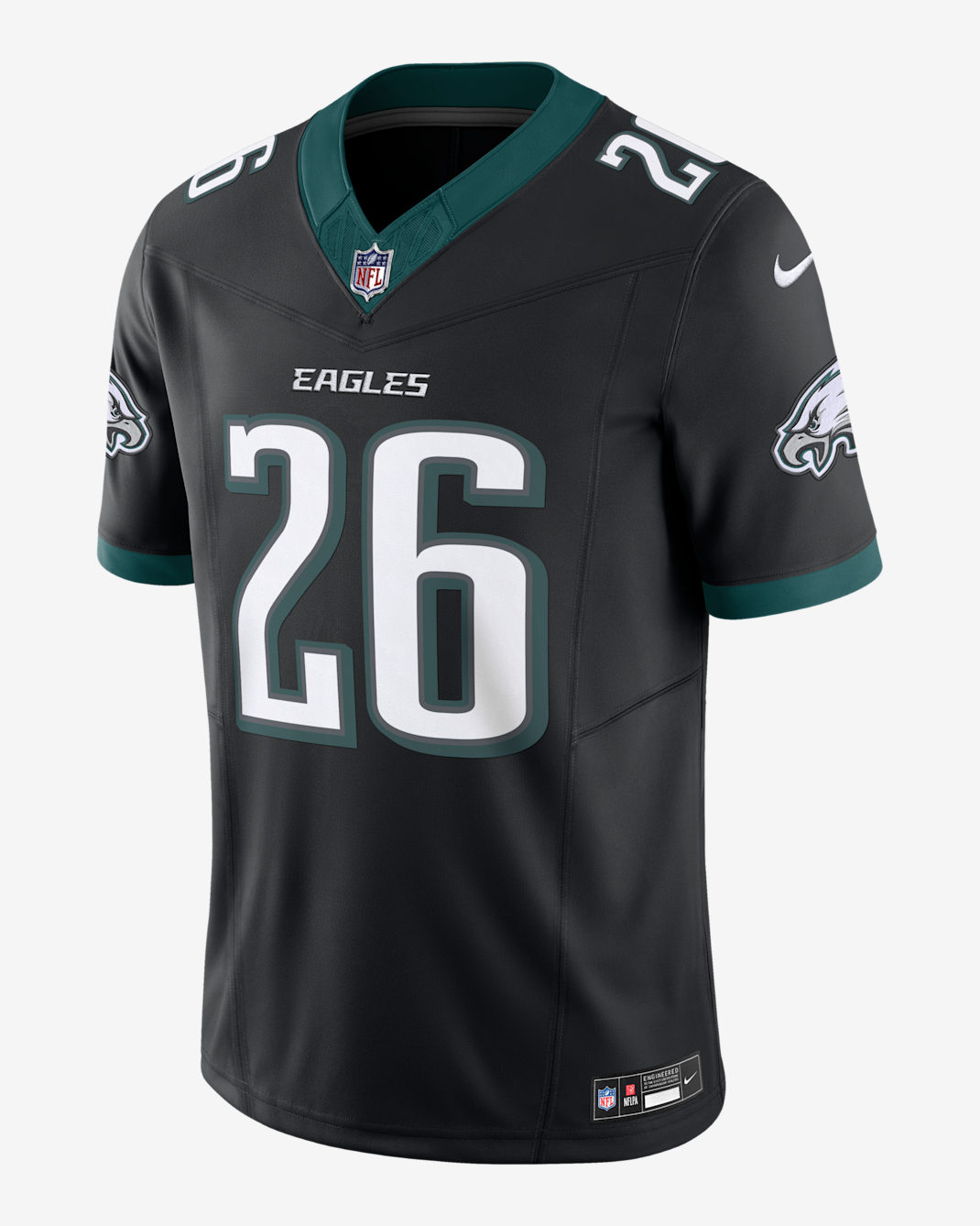 Saquon Barkley Philadelphia Eagles Men's Nike Dri-FIT NFL Limited Jersey - Black