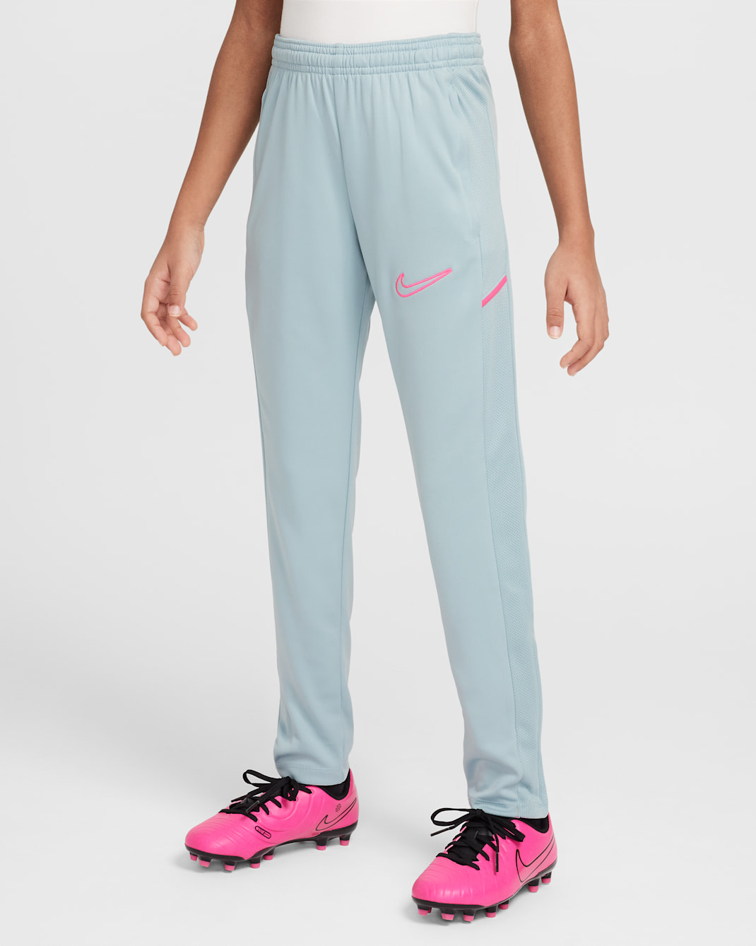 Nike Academy Older Kids' Dri-FIT Football Pants - Ocean Cube/Ocean Cube/Hyper Pink