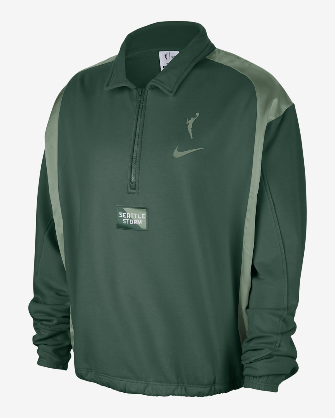 Sudadera Nike de tejido Fleece de la WNBA para mujer Seattle Storm - Abeto/Salvia espiral/Salvia espiral