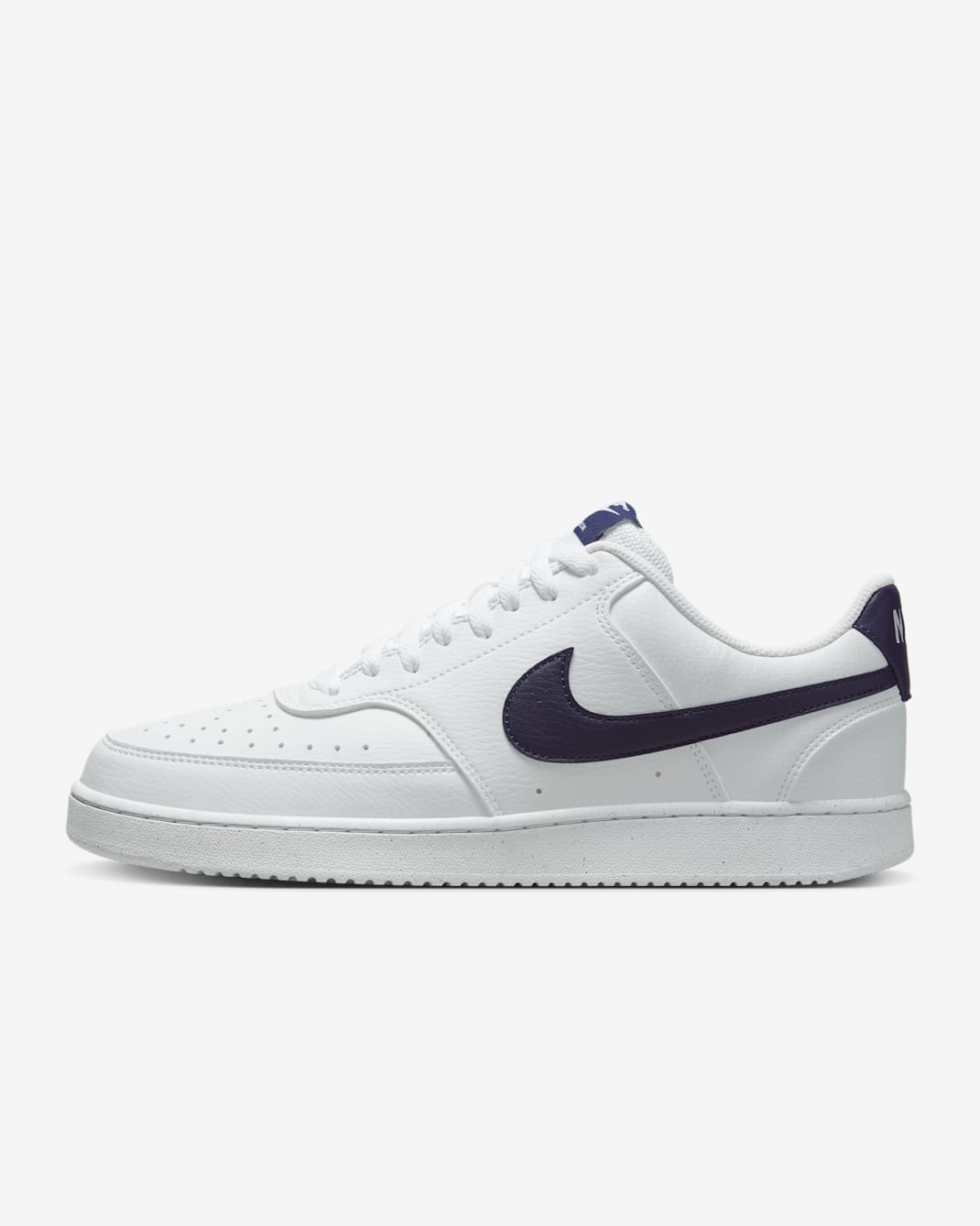 Nike Court Vision Low Next Nature Men's Shoes - White/Midnight Navy