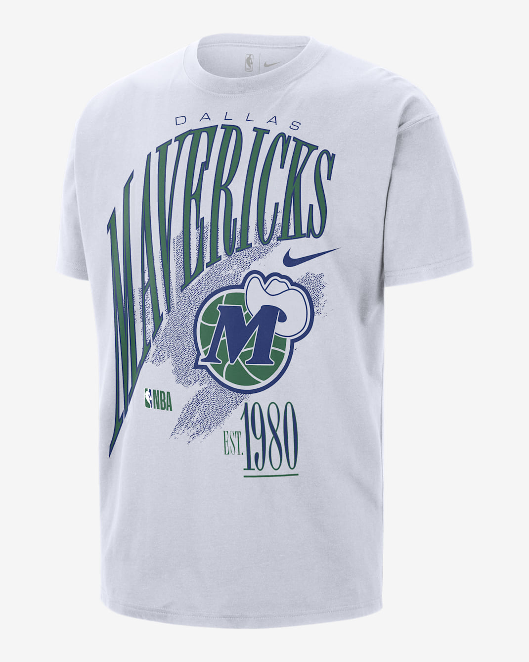 Dallas Mavericks Mavericks Hardwood Classics Champions Men's Nike NBA T-Shirt - White