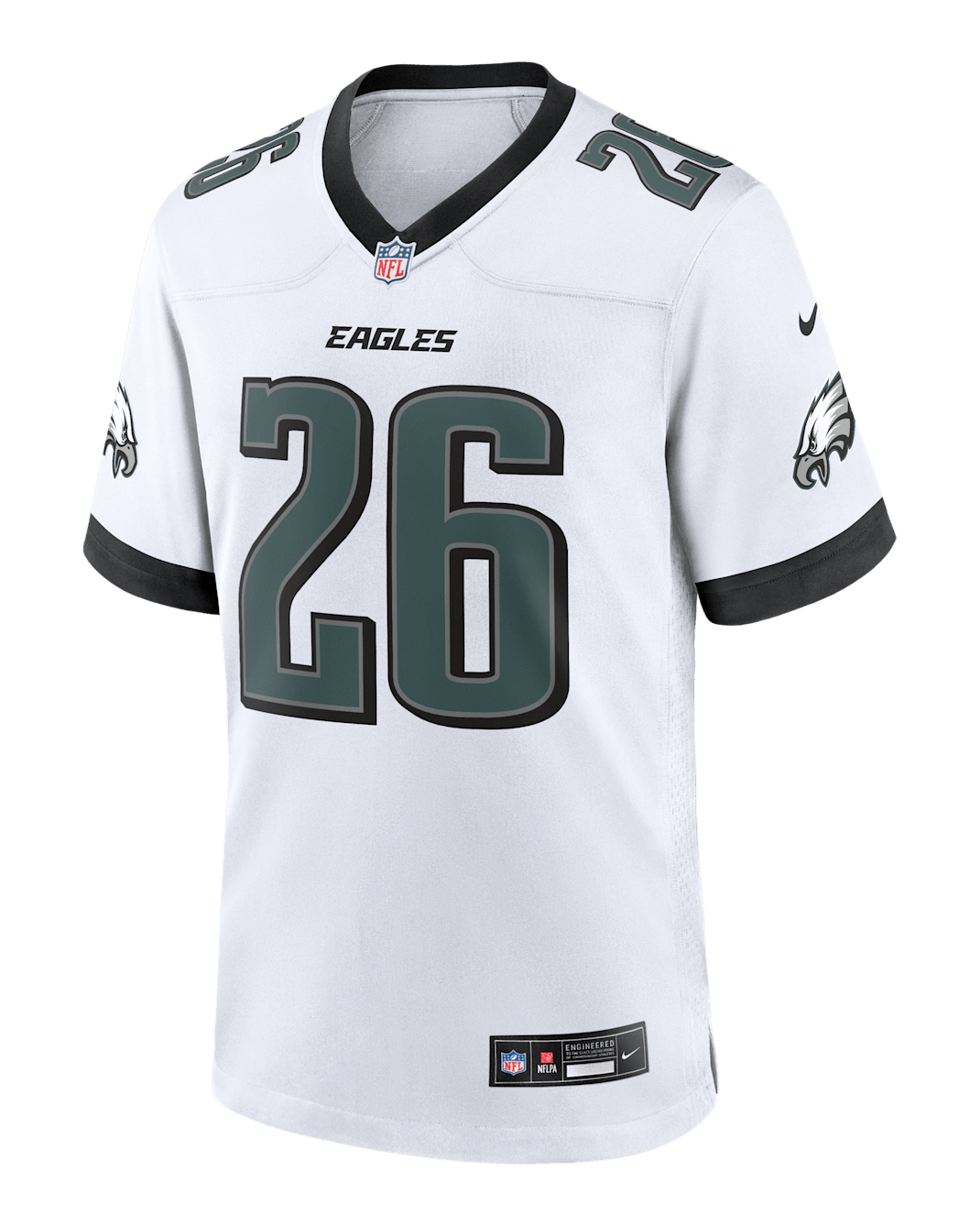 Saquon Barkley Philadelphia Eagles Men's Nike NFL Game Jersey - White