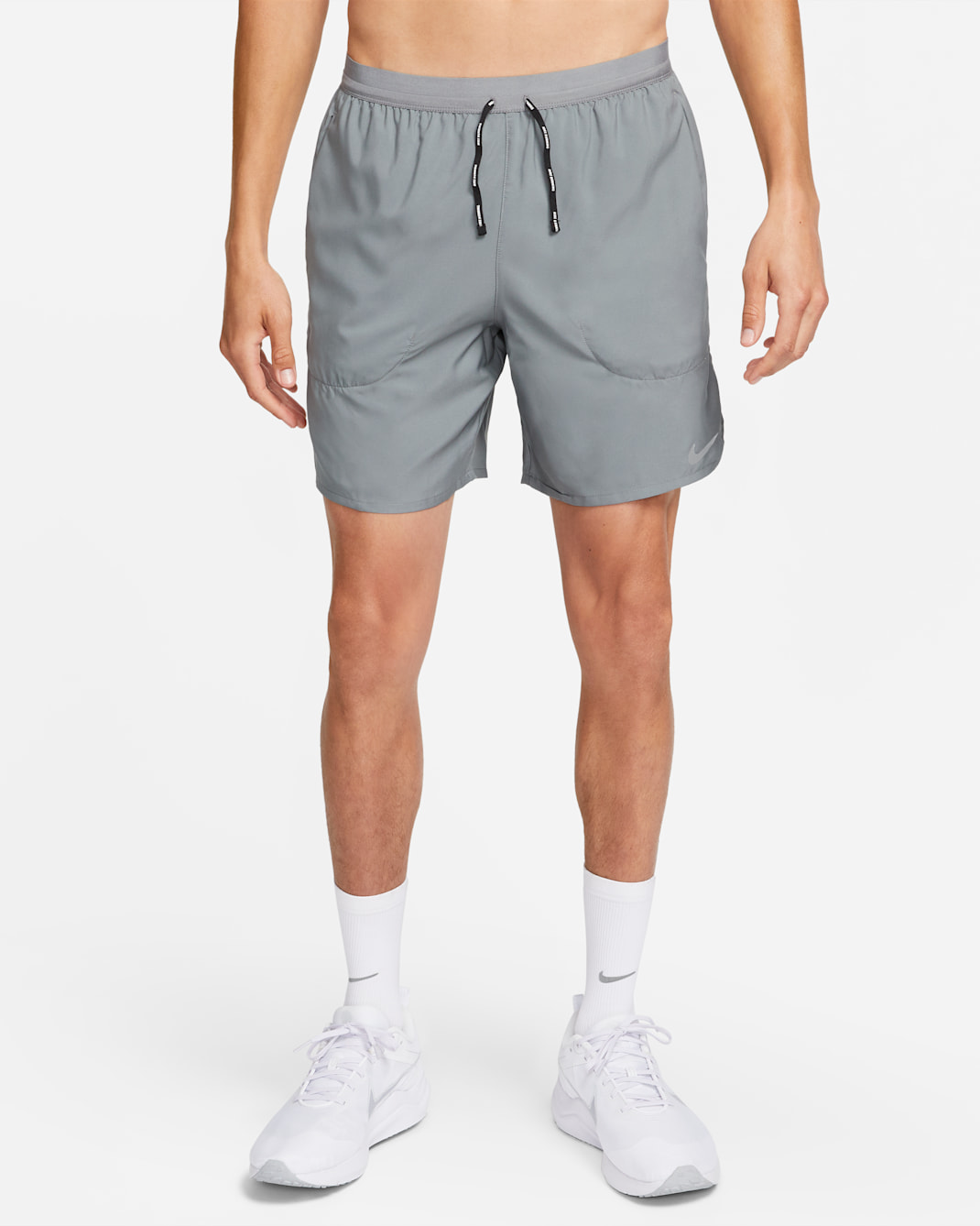 Nike Flex Stride Men's 7" Brief Running Shorts - Smoke Grey/Smoke Grey