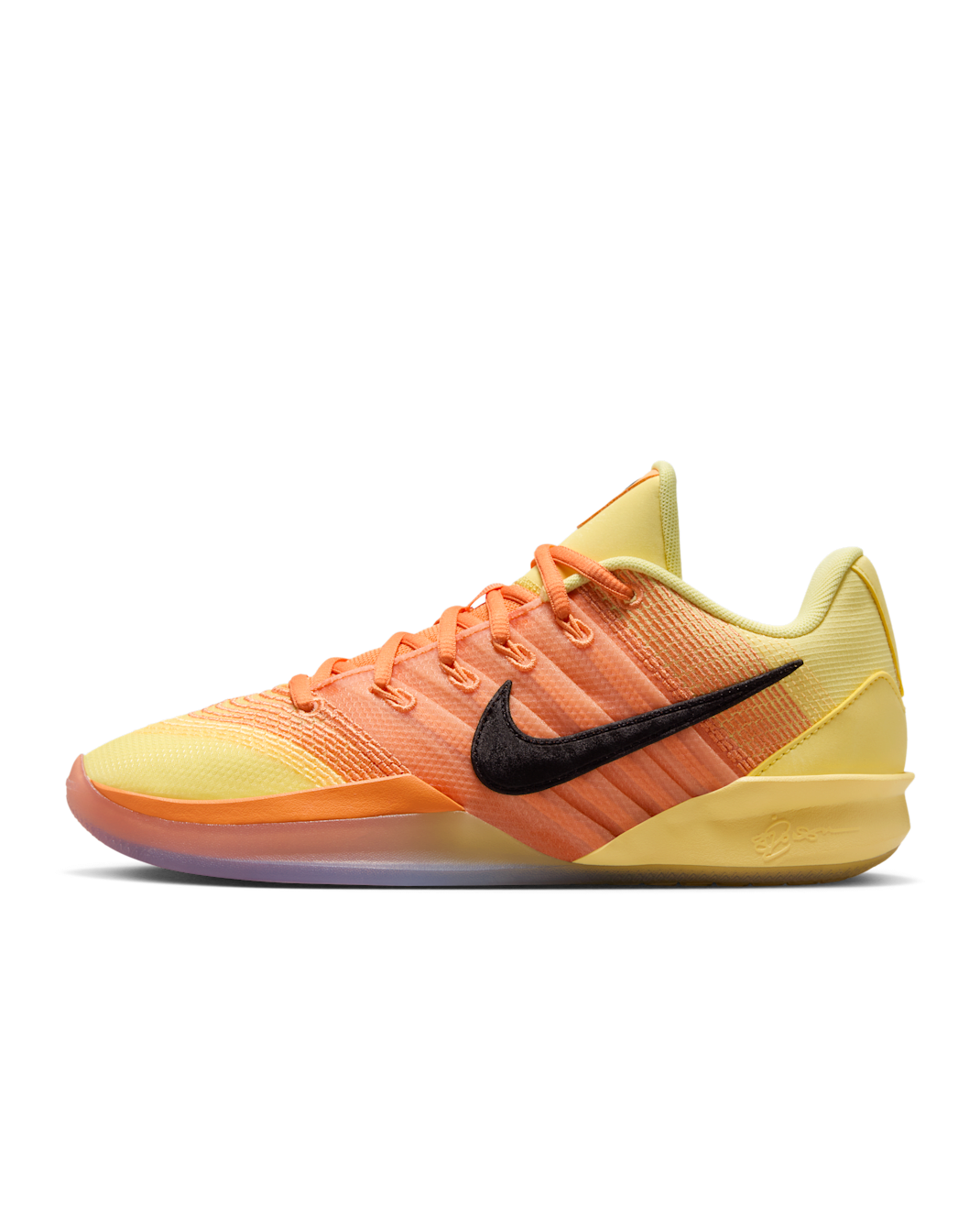 Sabrina 3 "Bring the Heat" Basketball Shoes - Soft Yellow/Orange Trance/Black/Black
