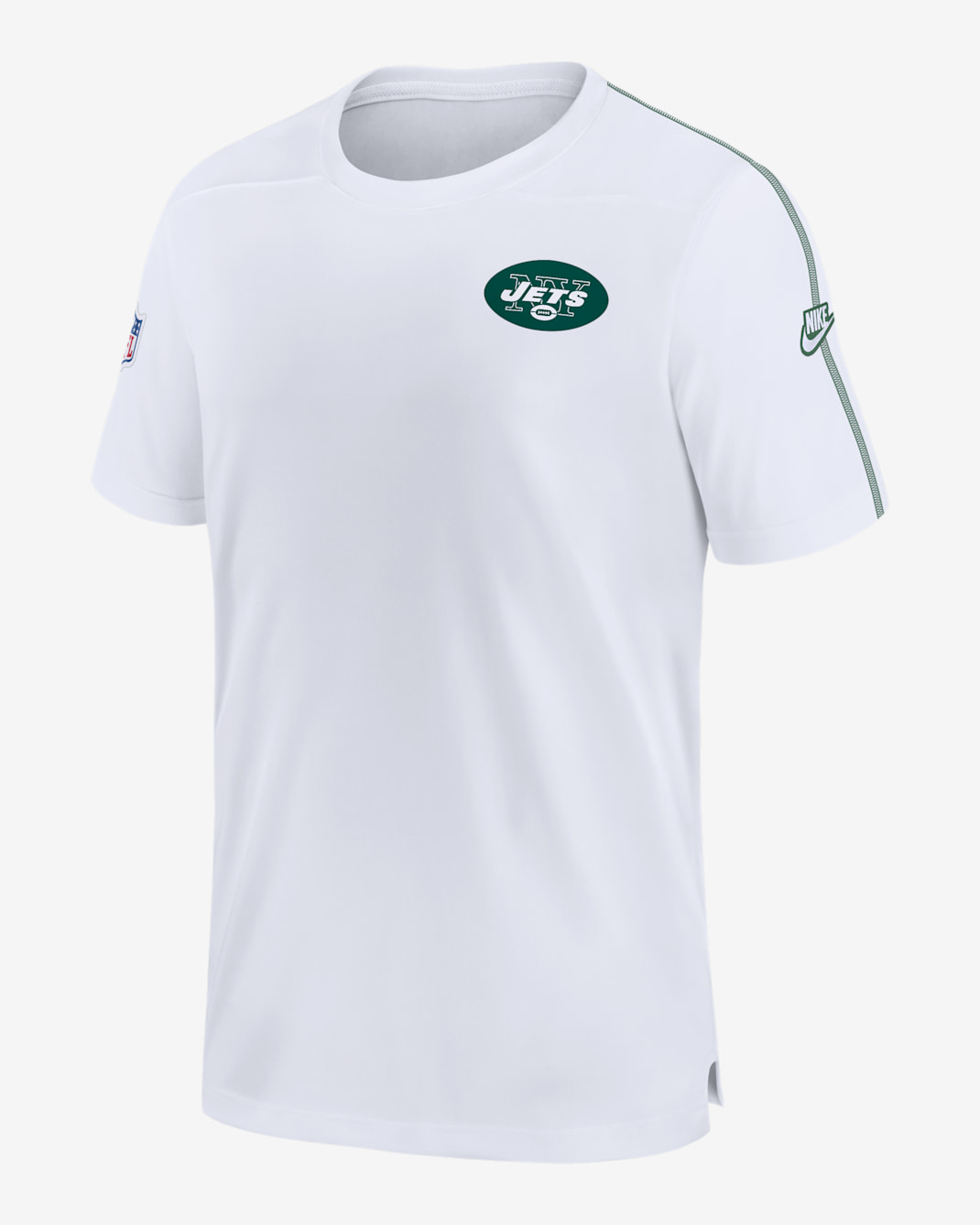 New York Jets Sideline Coach Men's Nike Dri-FIT NFL Top - White