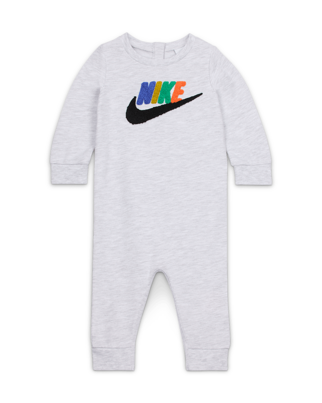 Nike Club Chenille coverall voor baby's (0-9 maanden) - Birch Heather