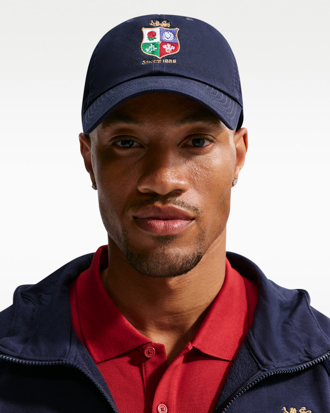 British & Irish Lions Unisex Nike Club Cap - Obsidian/White