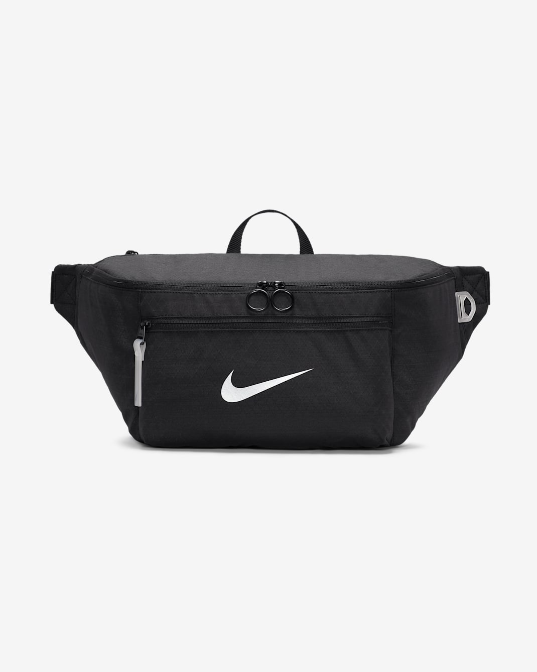 Nike Tech Hip Pack (10L) - Black/Black/Metallic Silver