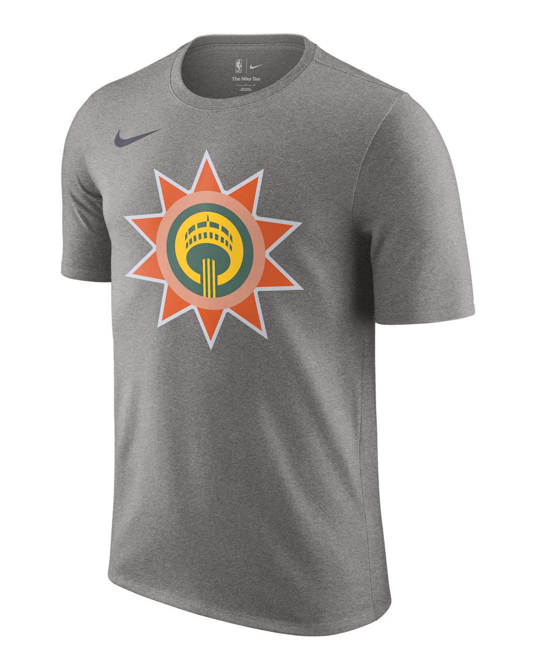 San Antonio Spurs Essential City Edition Men's Nike NBA T-Shirt - Dark Grey Heather