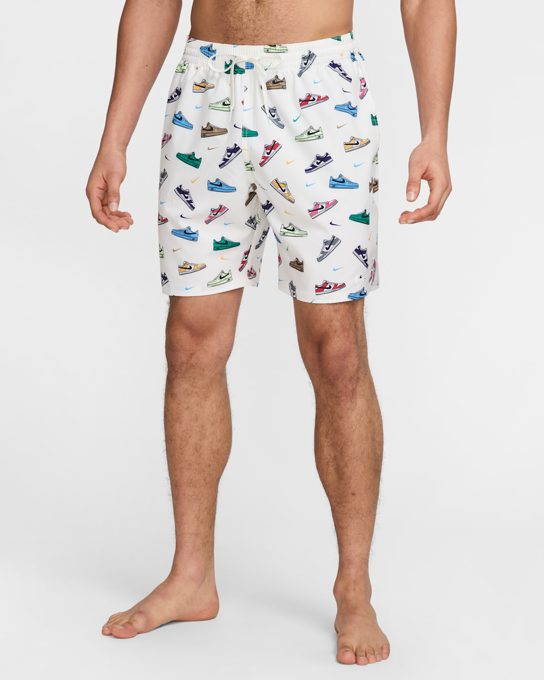 Nike Swim Breaker Men's 7" Brief-Lined Volley Short - Sail