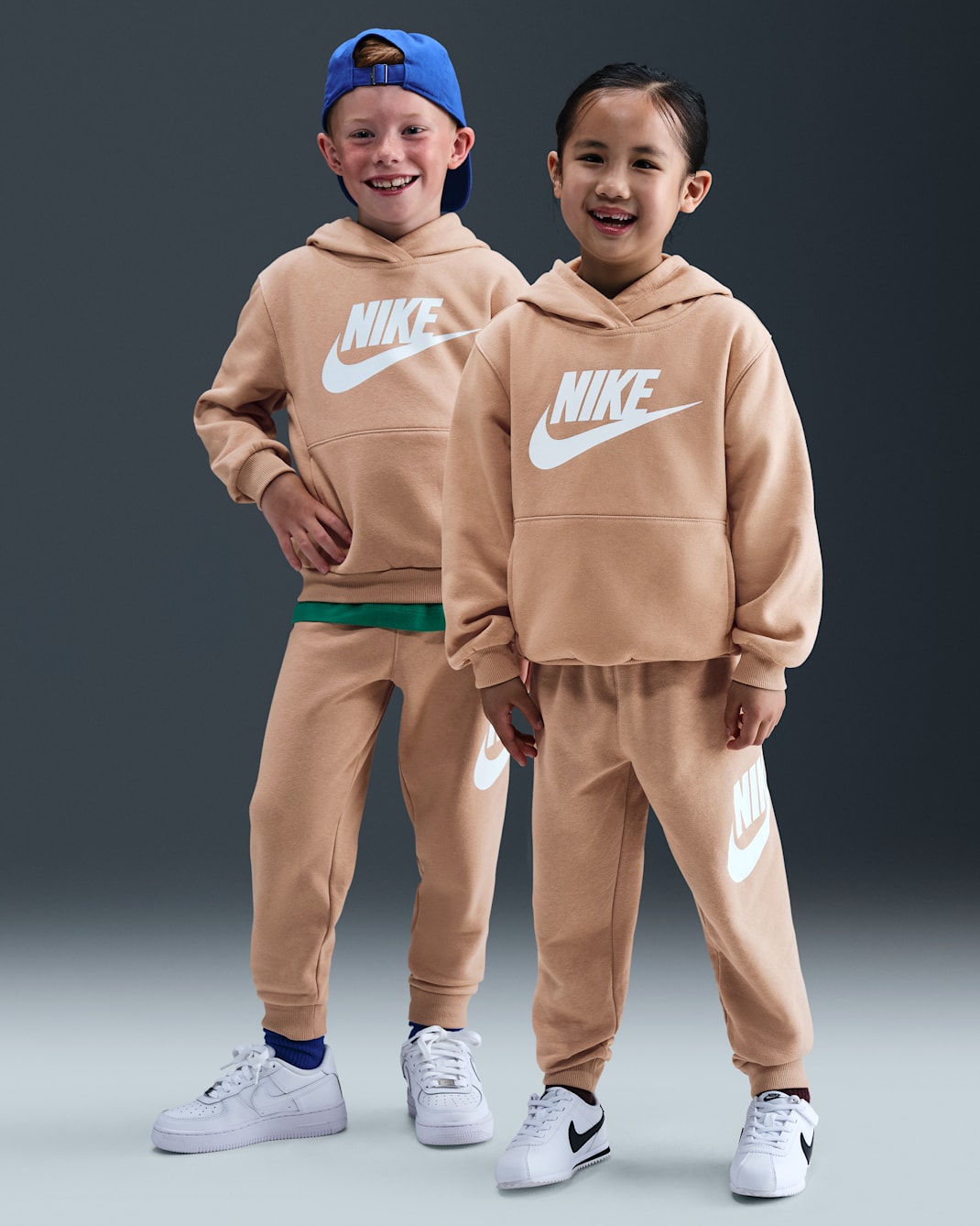 Nike Club Fleece Set Younger Kids' 2-Piece Set - Hemp