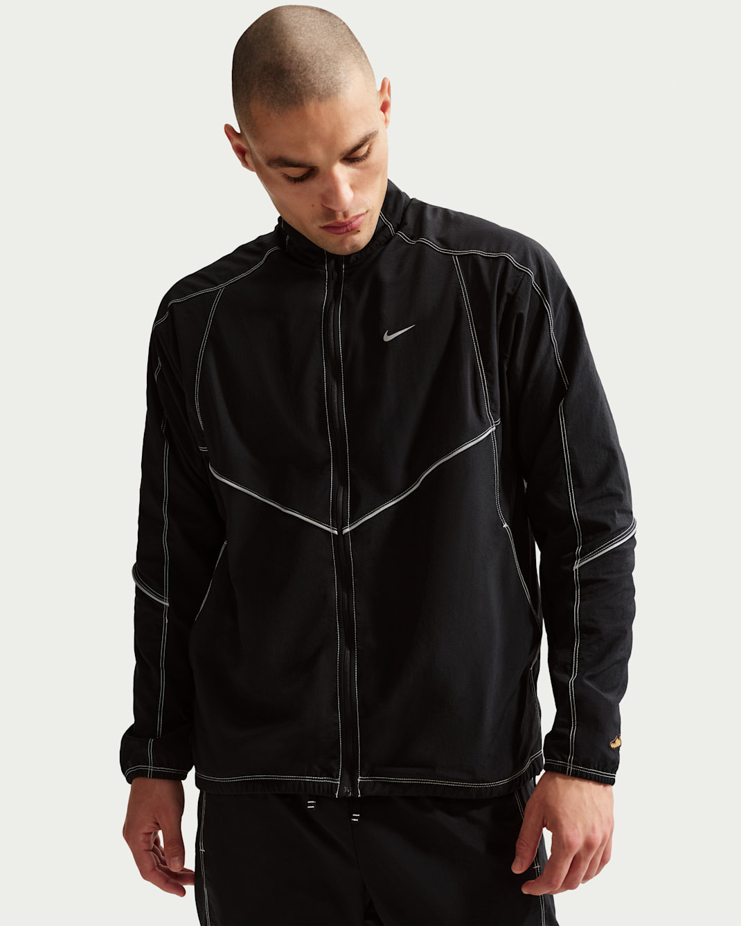 Nike Retro Dri-FIT férfi melegítőfelső - Fekete/Fekete/Fekete