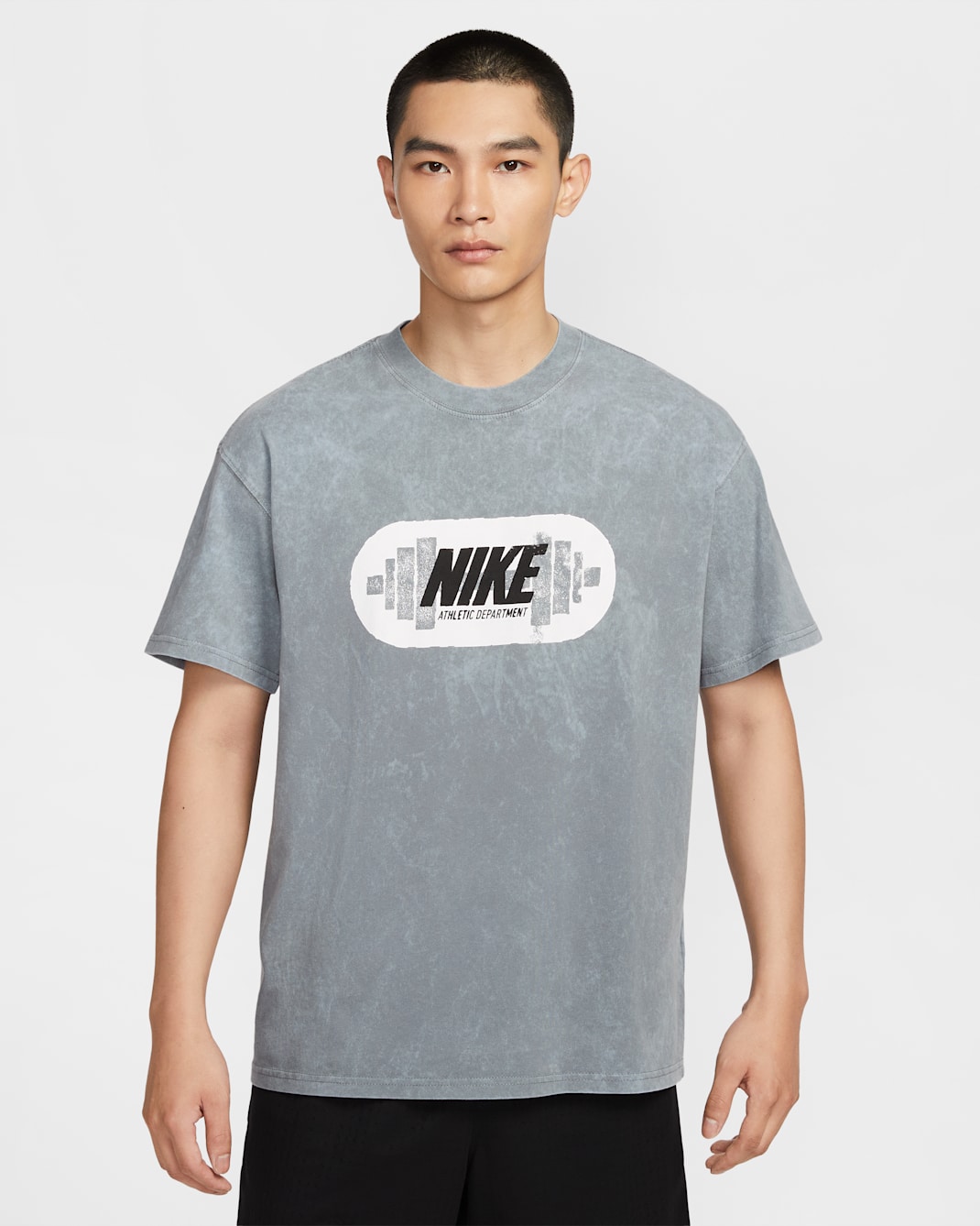 ナイキ メンズ マックス90 トレーニング Tシャツ - スモークグレー