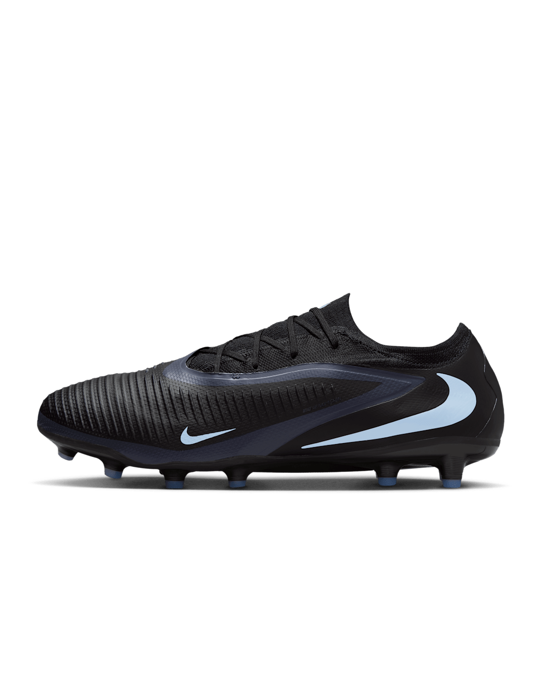 Scarpa da calcio per erba artificiale Nike Phantom 6 Low Pro - Nero/Nero