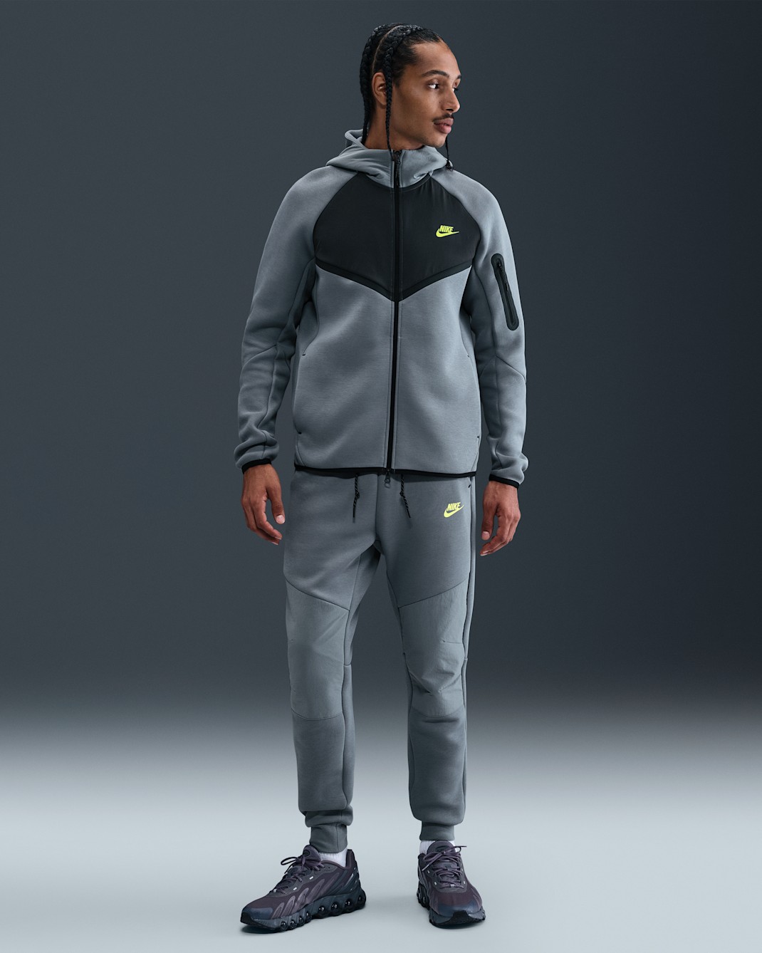 Giacca con zip a tutta lunghezza Nike Tech Fleece Windrunner – Uomo