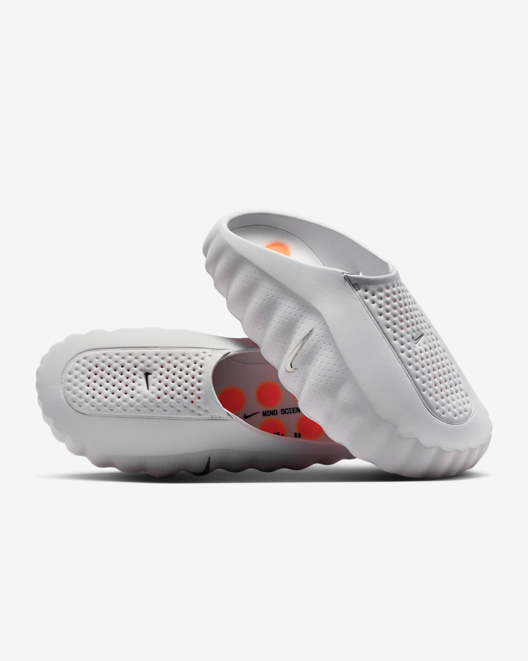 Mules Nike Mind 001 Pregame – Uomo - Light Smoke Grey/Photon Dust/Hyper Crimson/Chrome