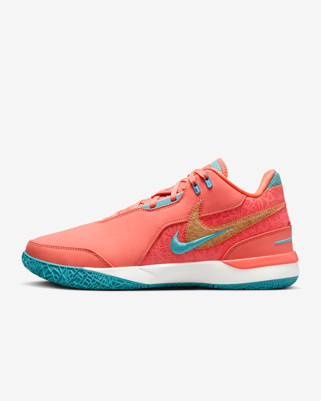 LeBron NXXT Gen AMPD EP 籃球鞋 - Mineral Blue/Sail/Light Wild Mango