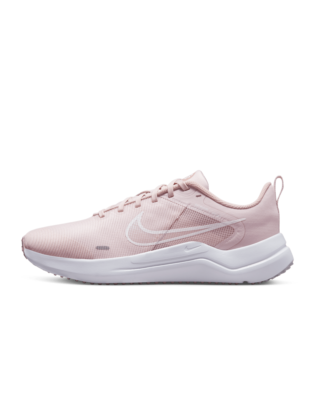 Nike Downshifter 12 女款路跑鞋 - Barely Rose/Pink Oxford/白色