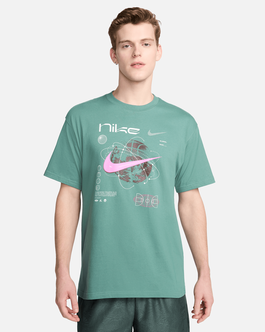 Playera de básquetbol Max90 para hombre Nike - De costa a costa