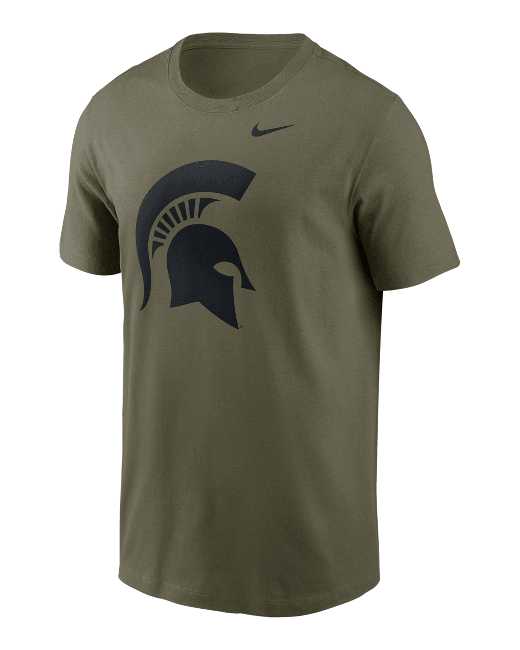 Michigan State Campus Primetime Men's Nike Dri-FIT College T-Shirt - Olive