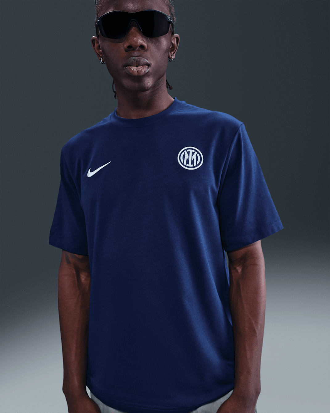 Inter Milan Primary Men's Nike Dri-FIT Football Short-Sleeve Top - Blue Void/Ghost Aqua