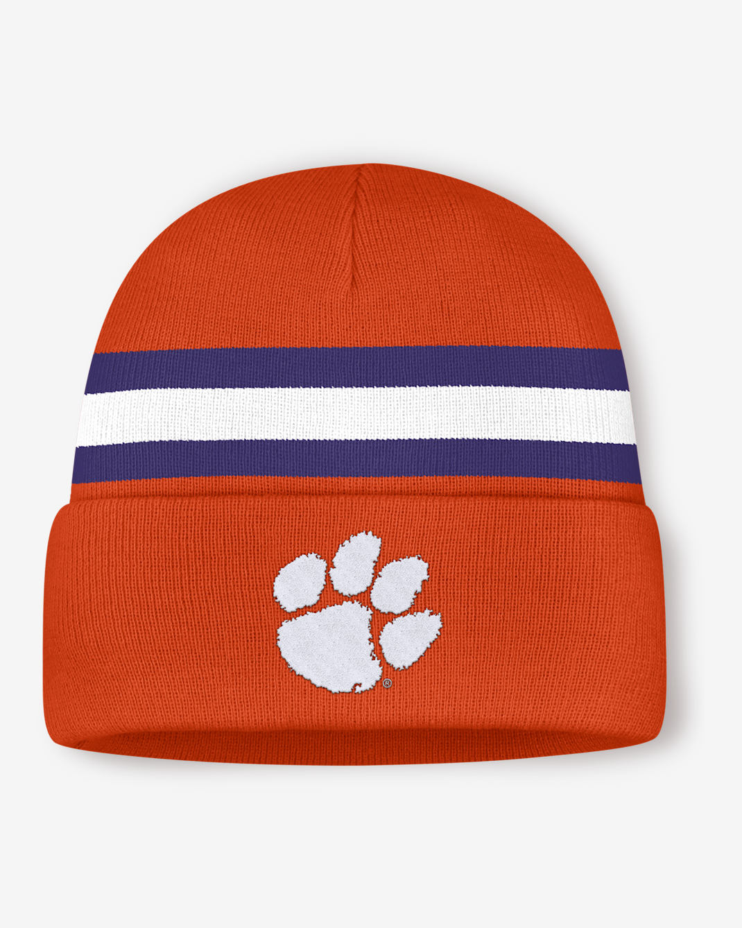 Clemson Primetime Utility Campus Men's Nike College Cuffed Beanie - Orange