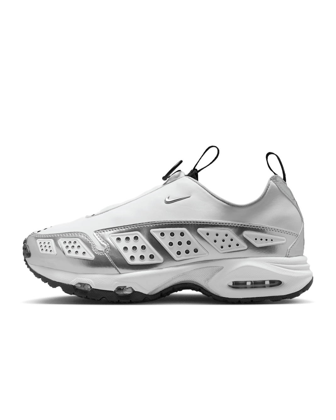 Nike Air Max SNDR Women's Shoes - White/Black/Metallic Silver