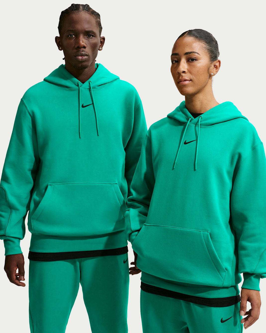 Sudadera con gorro CS de tejido Fleece NOCTA 2 - Verde Neptuno/Verde Neptuno/Negro