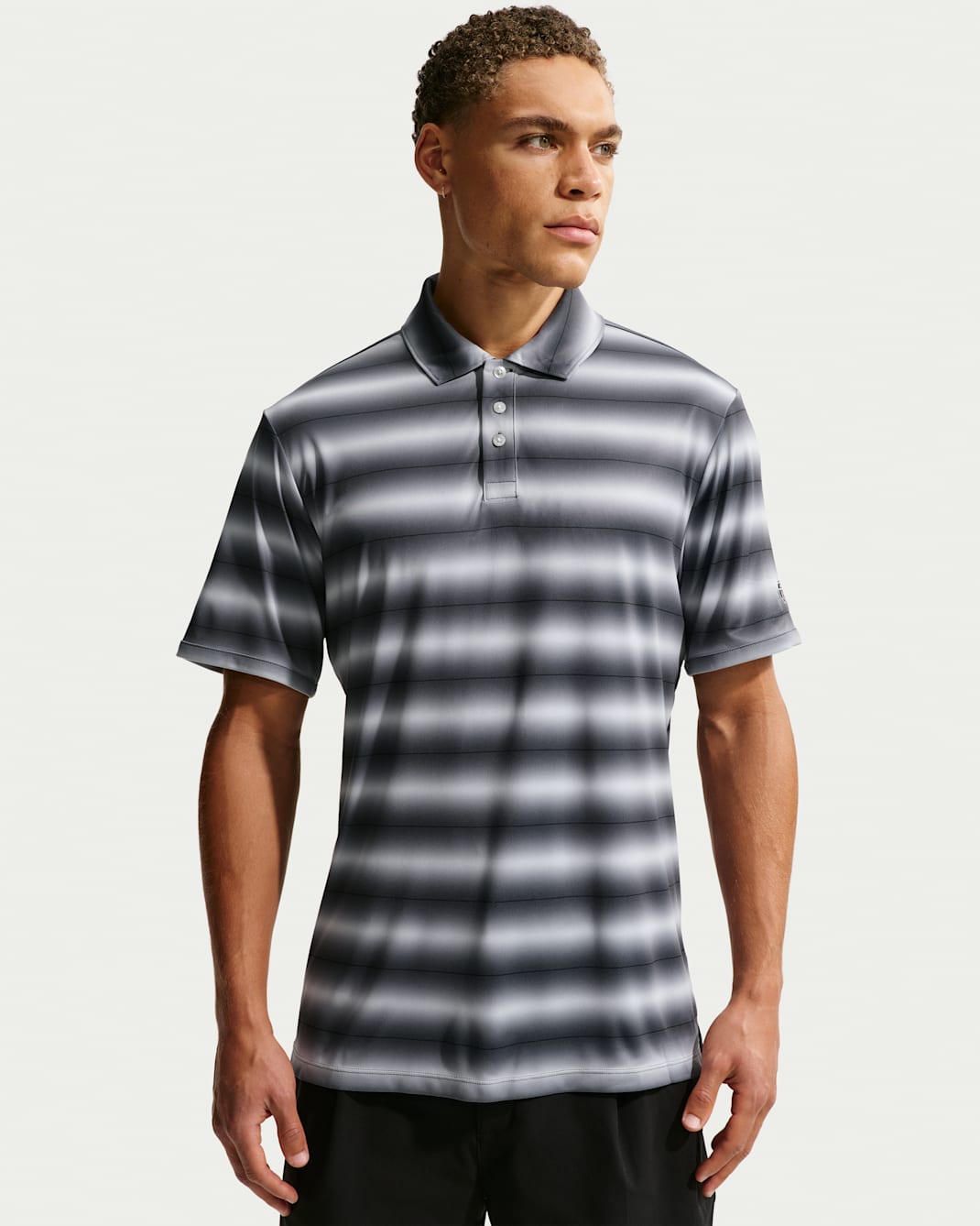 Polo Dri-FIT para hombre Nike Par - Negro