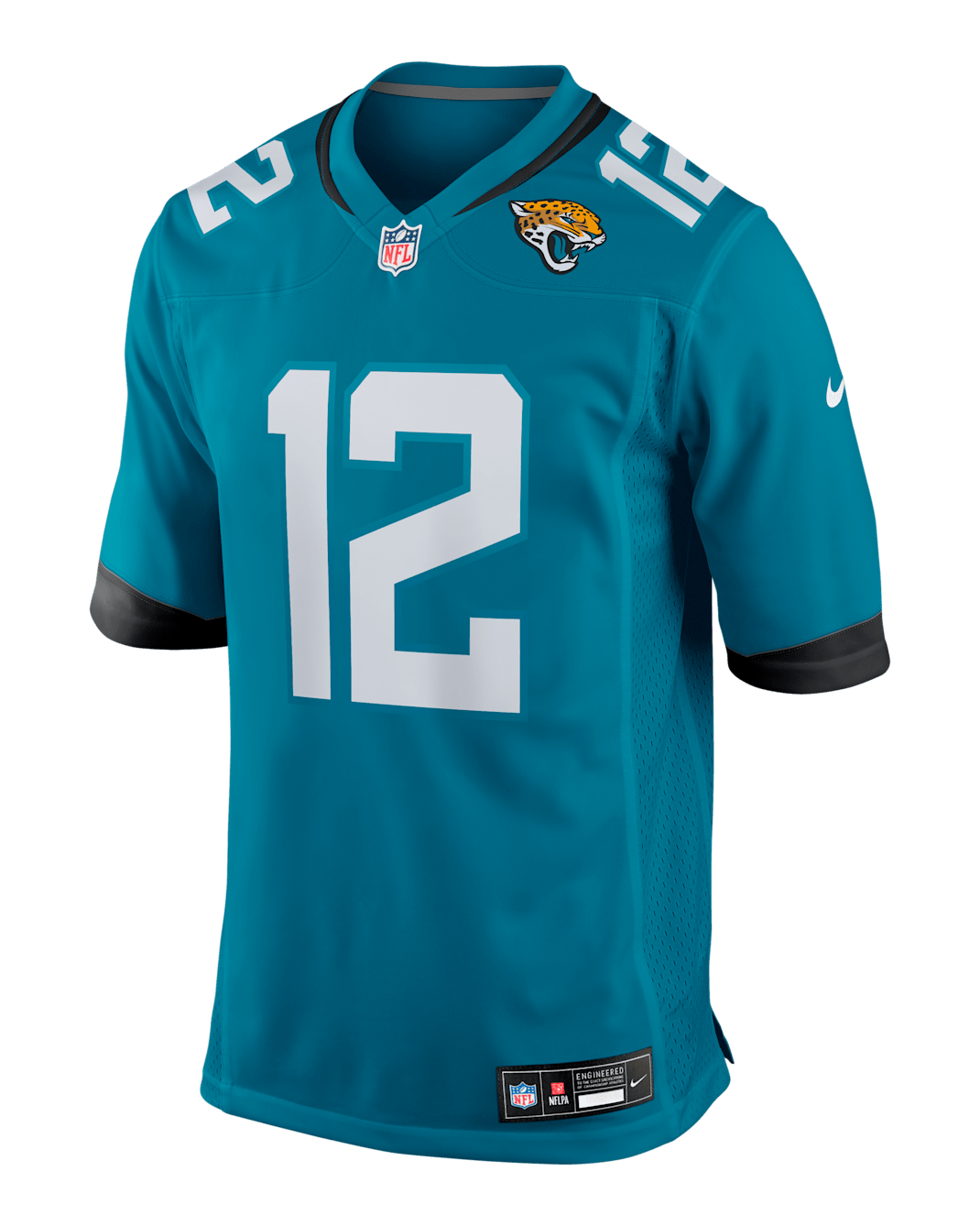 Travis Hunter Jacksonville Jaguars 2025 NFL Draft First Round Pick Men's Nike NFL Game Jersey - Teal