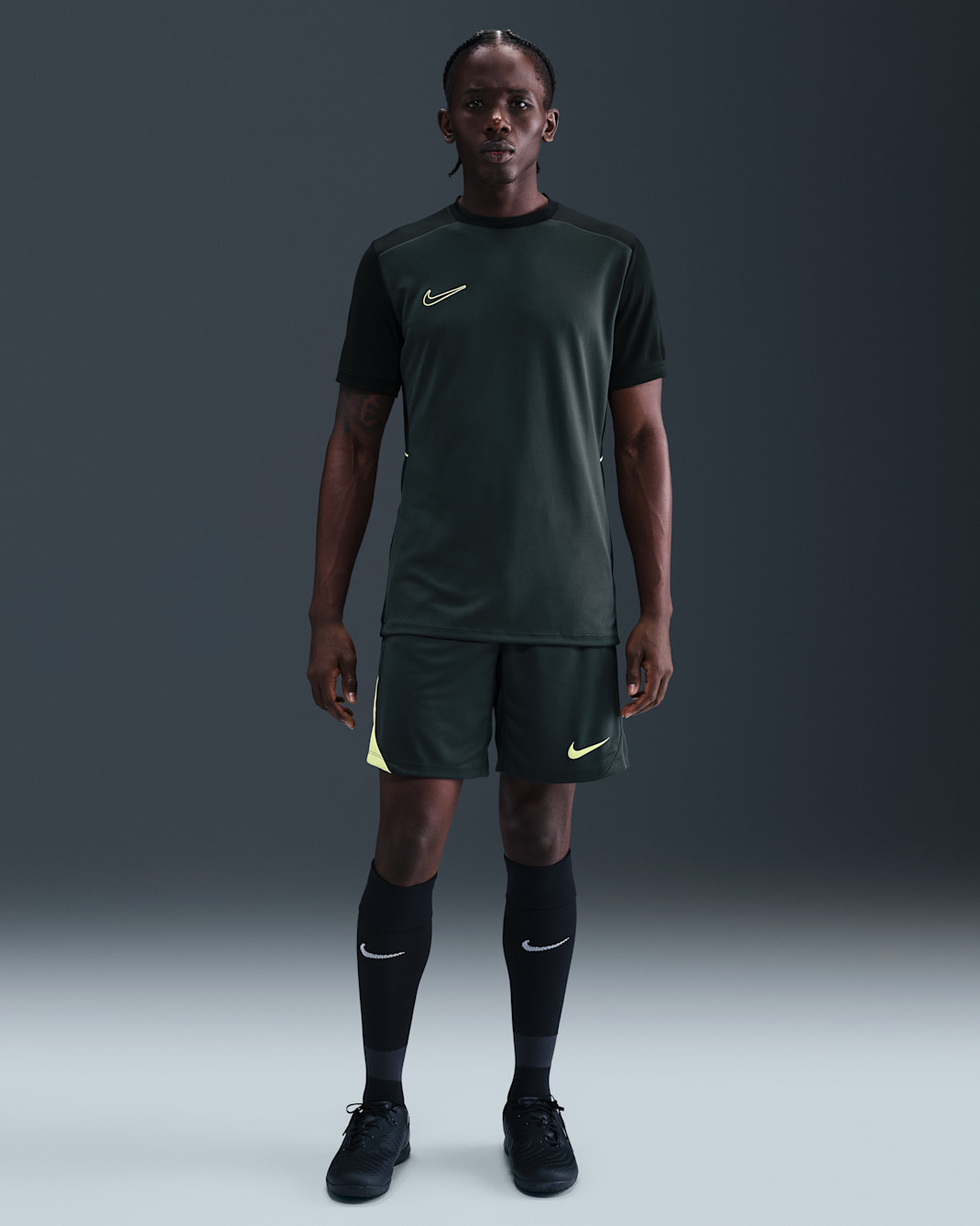 Shorts de fútbol Dri-FIT para hombre Nike Strike - Alga/Alga/Luz de calcio/Luz de calcio