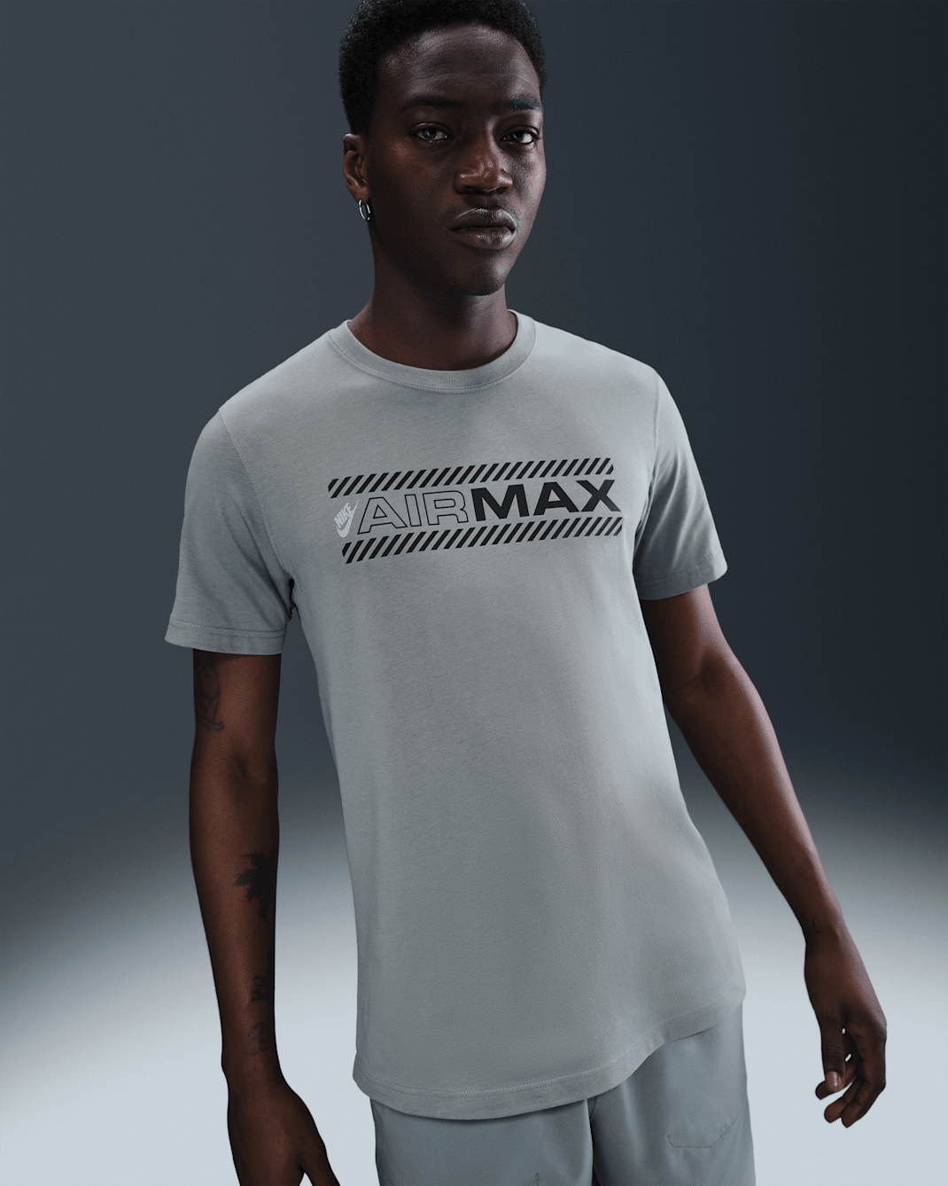 T-shirt męski Nike Air Max - Cool Grey