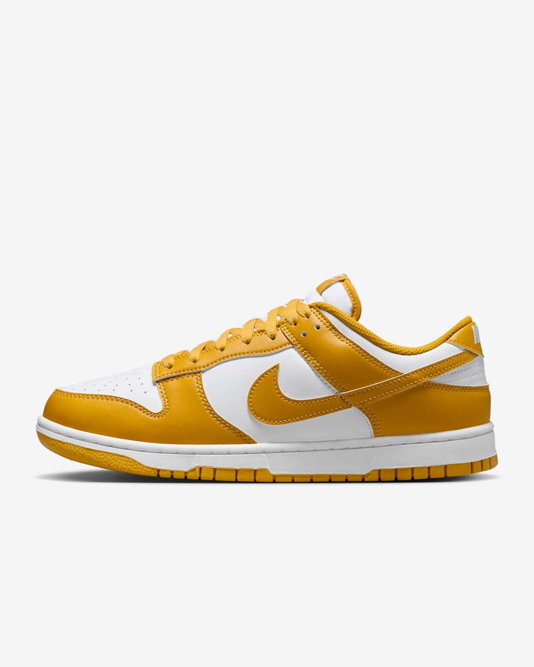 Tenis para hombre Nike Dunk Low Retro - Blanco/Dardo dorado