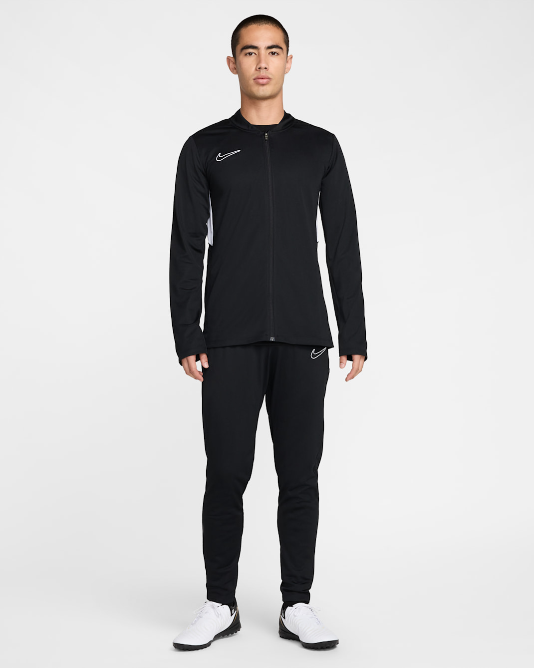 Nike Academy Men's Dri-FIT Soccer Tracksuit - Black/White/White
