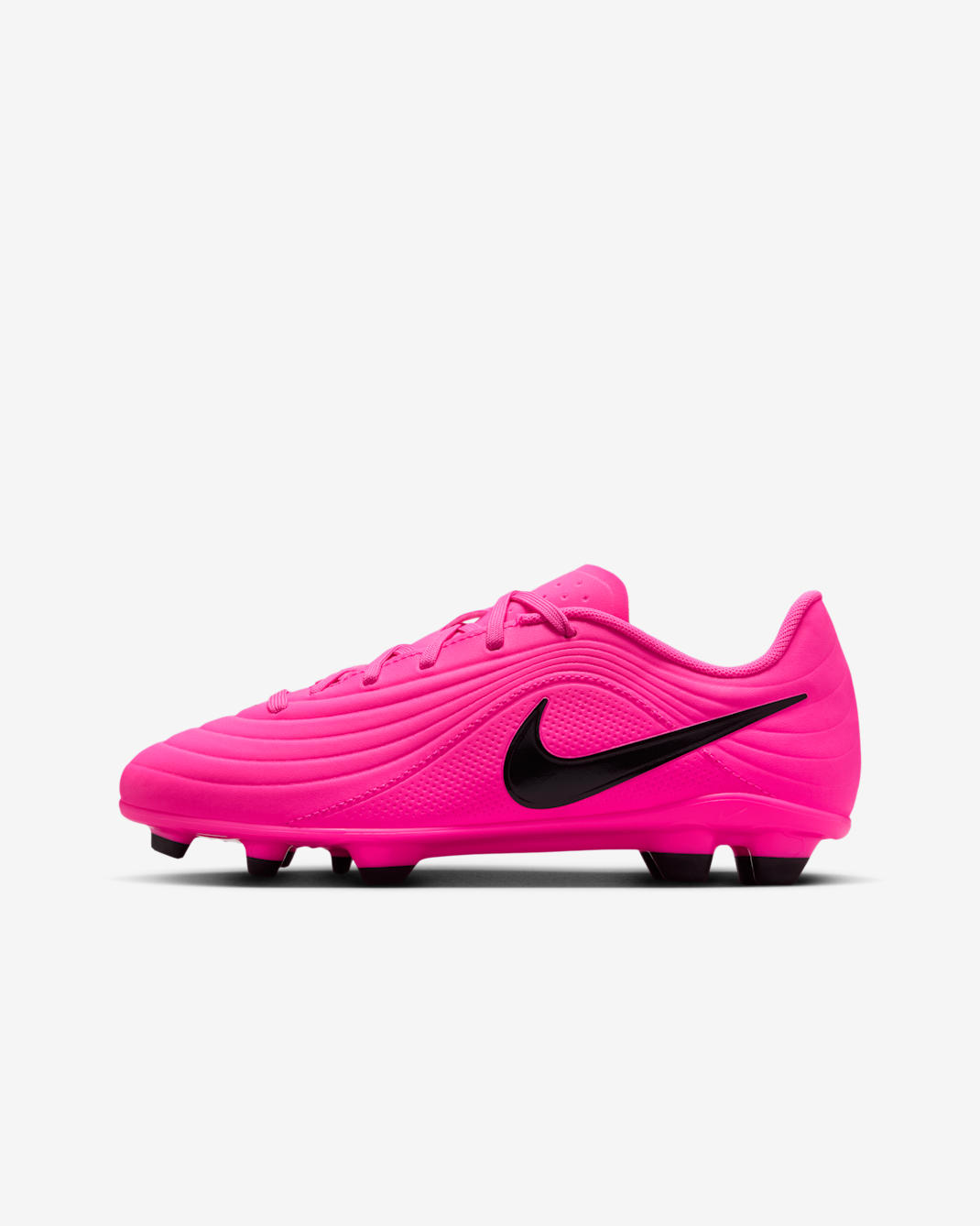 Nike Jr. Tiempo Maestro Club Big Kids' Multi-Ground Low-Top Football Boots - Pink Blast/Black