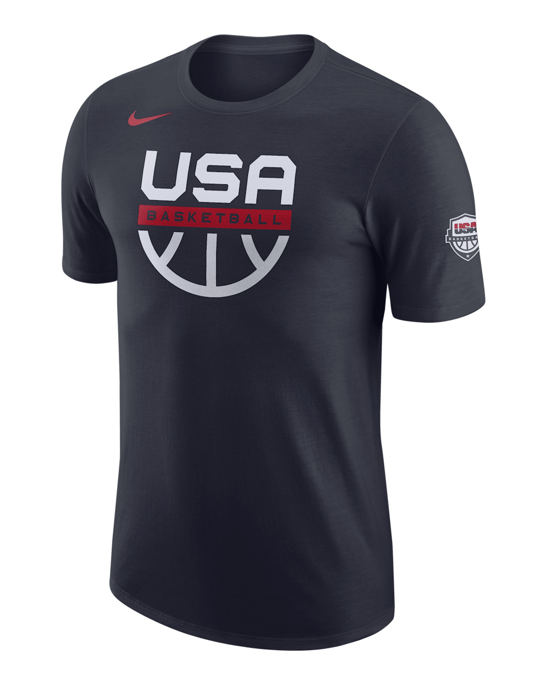 USAB Men's Nike Dri-FIT Basketball Training T-Shirt - Obsidian